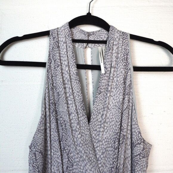 by Anthropologie‎ Marfa Maxi Dress Sz 0 EUC Snakeskin Summer Feminine Romantic - Picture 5 of 12